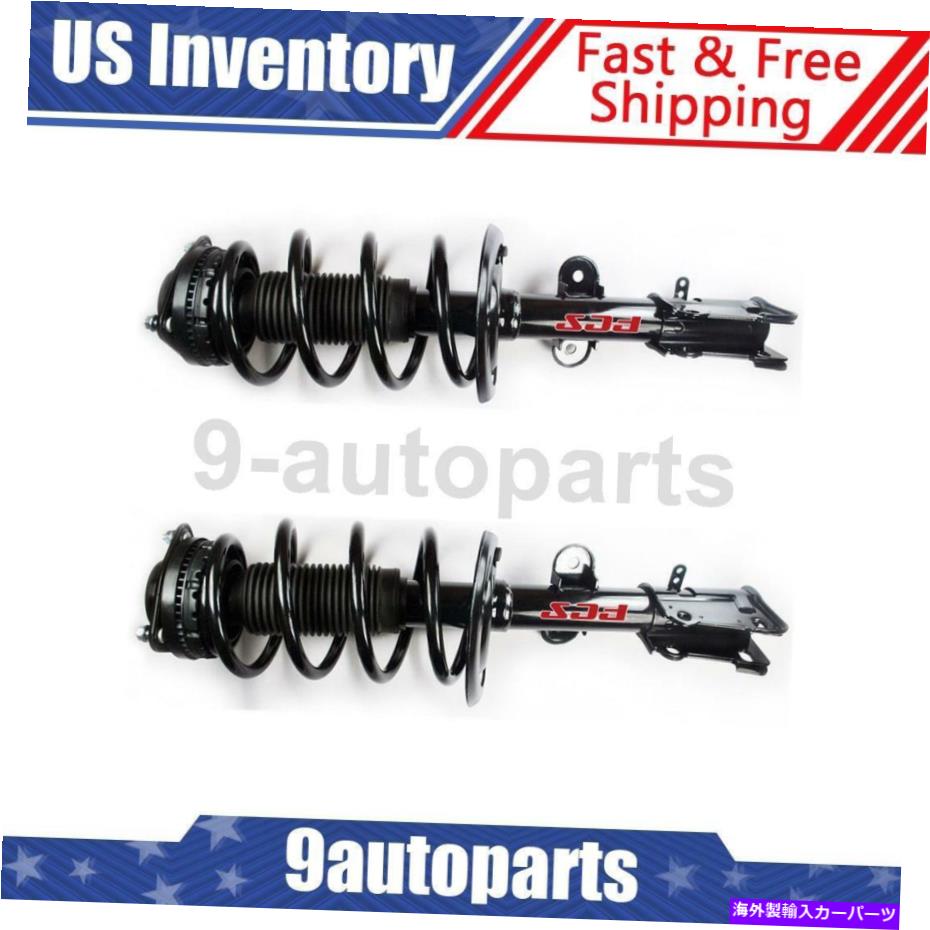 サスペンション 2008年から2010年のダッジグランドキャラバンのフロントコンプリートストラット&コイルスプリング-FCS Front Complete Strut & Coil Spring For 2008-2010 Dodge Grand Caravan - FCS【並行輸入品】
