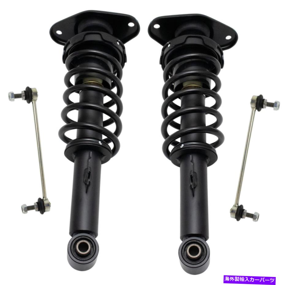 サスペンション TRQリアショックストラットスプリングアセンブリスウェイバーリンクサスペンションセット4PCクーパー TRQ Rear Shock Strut Spring Assembly Sway Bar Link Suspension Set 4pc for Cooper【並行輸入品】|Us Custom Parts Shop USDM