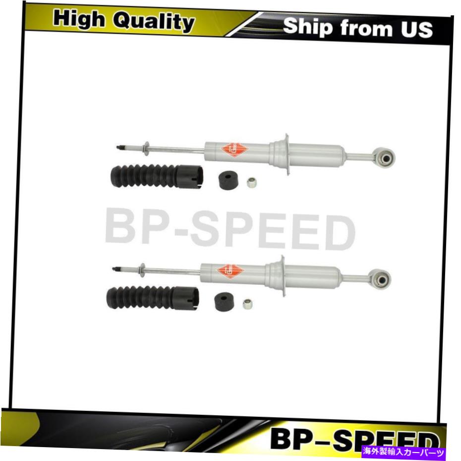 サスペンション トヨタFJクルーザー2007-2009 2 x Kyb Shocks＆Strutsフロントサスペンションストラット Fits Toyota FJ Cruiser 2007-2009 2 X KYB Shocks & Struts Front Suspension Strut【並行輸入品】