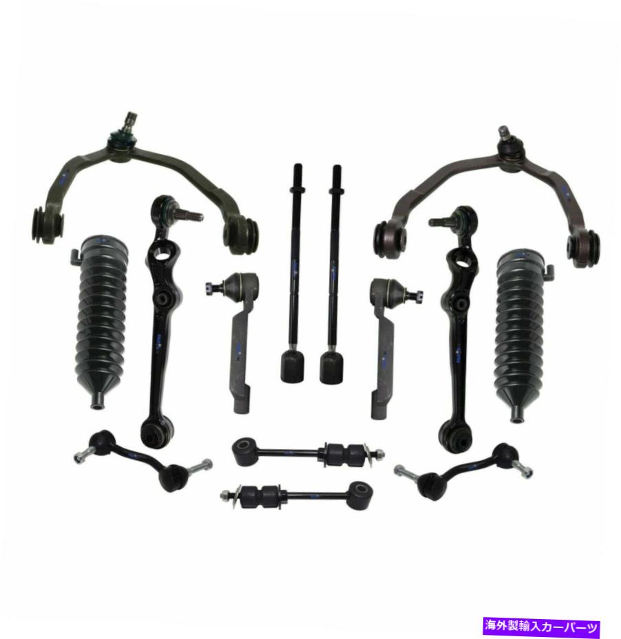 サスペンション フォードサンダーバードマーキュリークーガーコントロールアームのタイロッド用の14 PCサスペンションキット 14 Pc Suspension Kit for Ford Thunderbird Mercury Cougar Control Arms Tie Rods【並行輸入品】