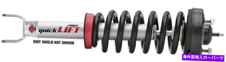 サスペンション サスペンションストラットとコイルスプリングは2006-2008 Dodge Ram 1500 Ranchoに適合します Suspension Strut and Coil Spring fits 2006-2008 Dodge Ram 1500 RANCHO【並行輸入品】