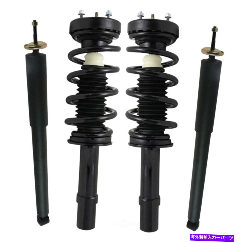サスペンション サスペンションストラットとショックアブソーバーアセンブリキット-AWD TRQ FITS2012 DODGE CHARGER Suspension Strut and Shock Absorber Assembly Kit-AWD TRQ fits 2012 Dodge Charger【並行輸入品】