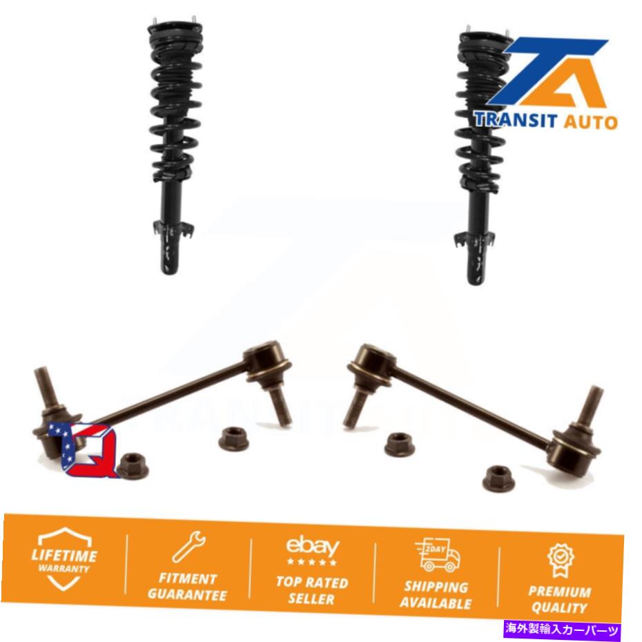 サスペンション Ford Fusion Mercury Milan用のフロントコンプリートショックアセンブリとTQリンクキット Front Complete Shock Assembly And TQ Link Kit For Ford Fusion Mercury Milan【並行輸入品】|Us Custom Parts Shop USDM