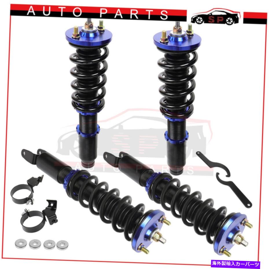 サスペンション 1996年から2000年のホンダシビックコイルオーバーストラットアブソーバーサスペンションキットadj height Fits 1996-2000 Honda Civic Coilovers Struts Absorber Suspension Kits Adj Height【並行輸入品】