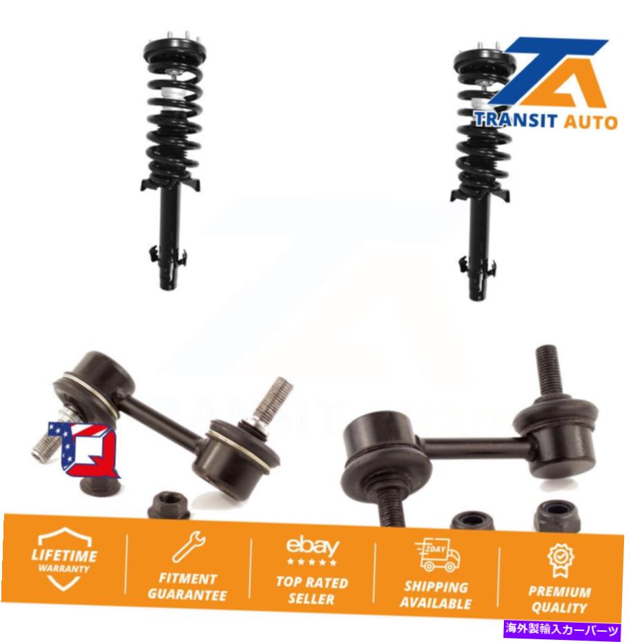 サスペンション ホンダアコードのフロントコンプリートショックアセンブリとTORリンクキット Front Complete Shock Assembly And TOR Link Kit For Honda Accord【並行輸入品】