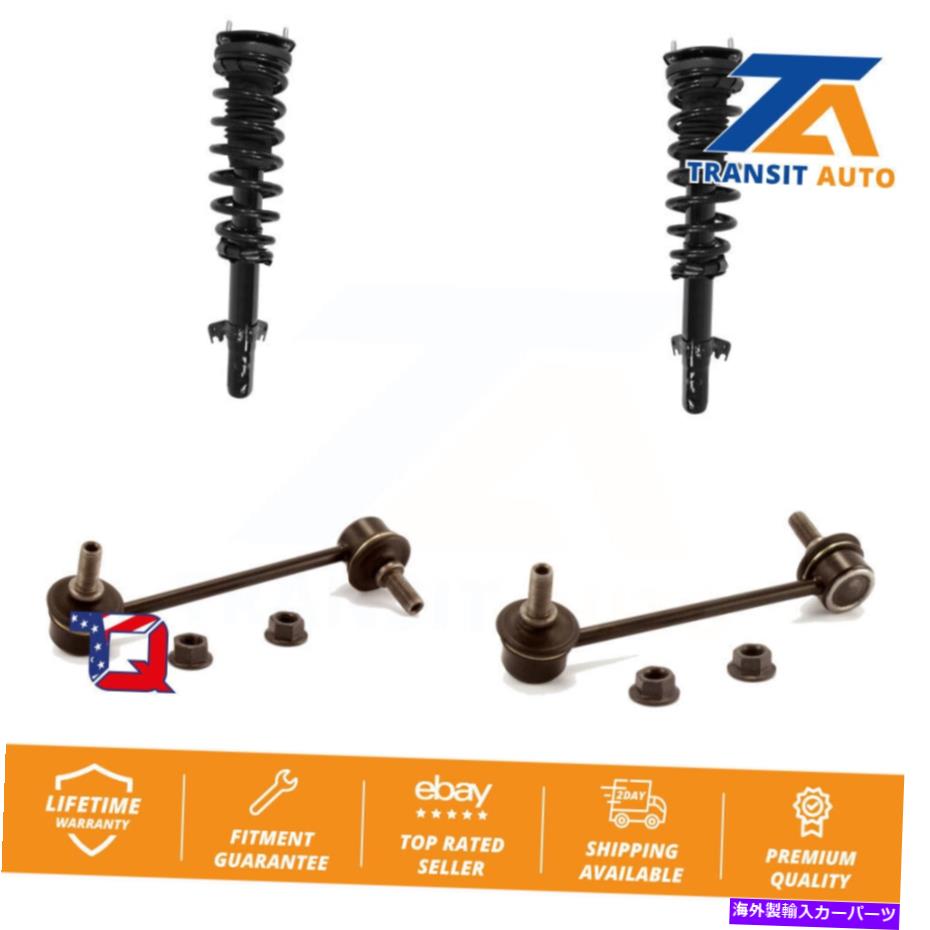 サスペンション 2006年から2009年のFord Fusion Mercury Milan 2.3Lのフロントショックアセンブリ＆Torリンクキット Front Shock Assembly & TOR Link Kit For 2006-2009 Ford Fusion Mercury Milan 2.3L【並行輸入品】｜Us Custom Parts Shop USDM