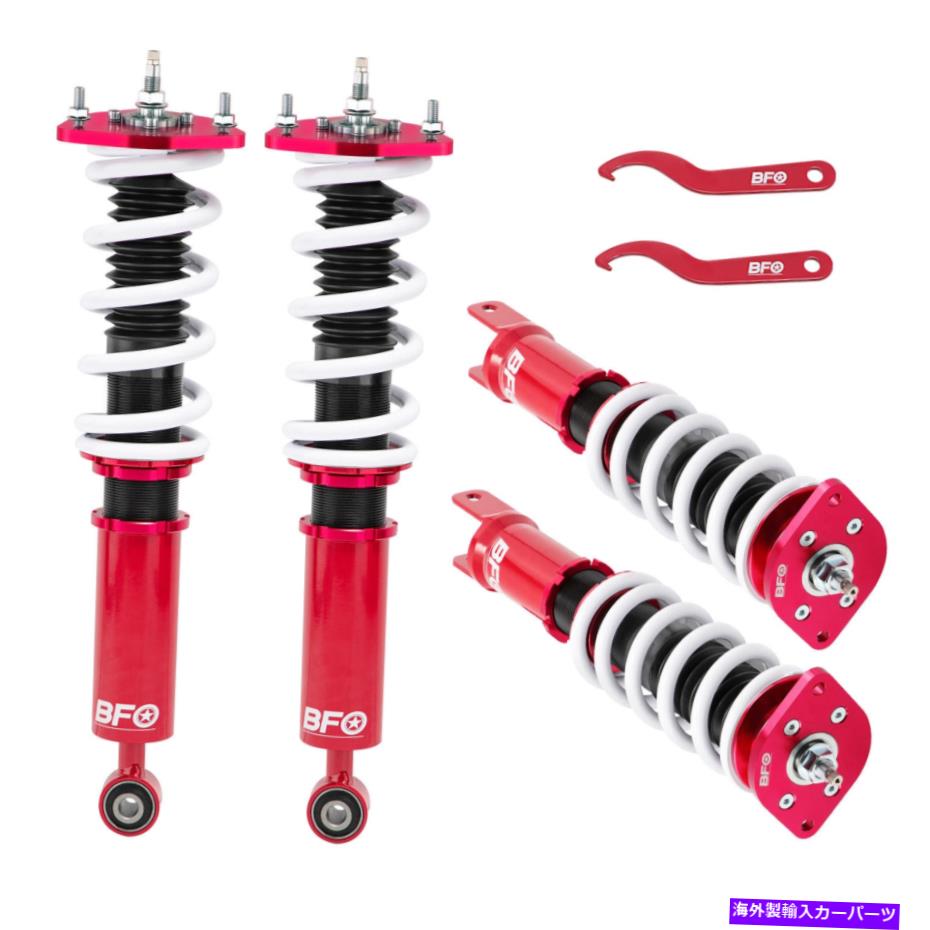 サスペンション Infiniti G37/370Z 2009-2016調整可能なダンパリングサスペンションキットのコイルオーバー Coilovers for Infiniti G37/370Z 2009-2016 Adjustable Dampering Suspension Kit【並行輸入品】