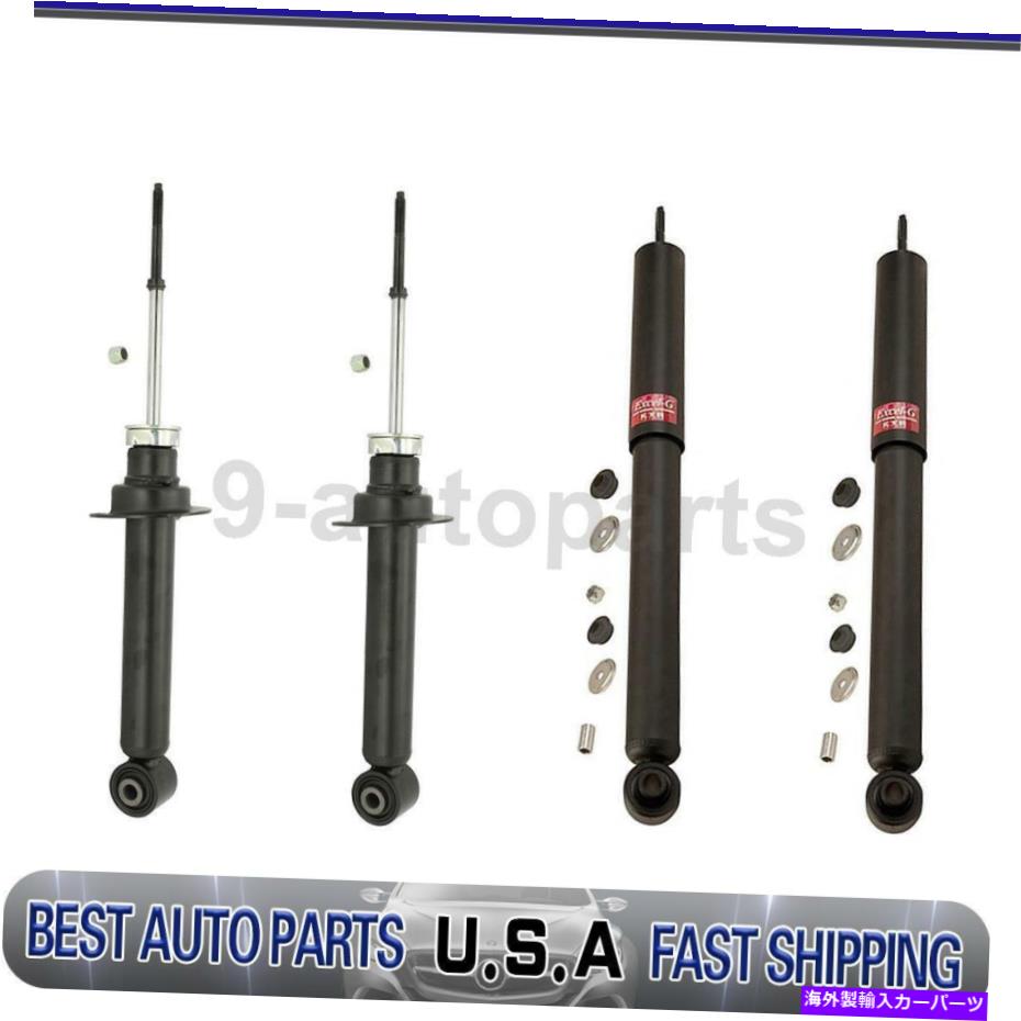 サスペンション KYBショックアブソーバーサスペンションストラットストラットフロントリア4Xモンテロ三菱のための4X KYB Shock Absorber Suspension Strut Front Rear 4X For Montero Mitsubishi【並行輸入品】