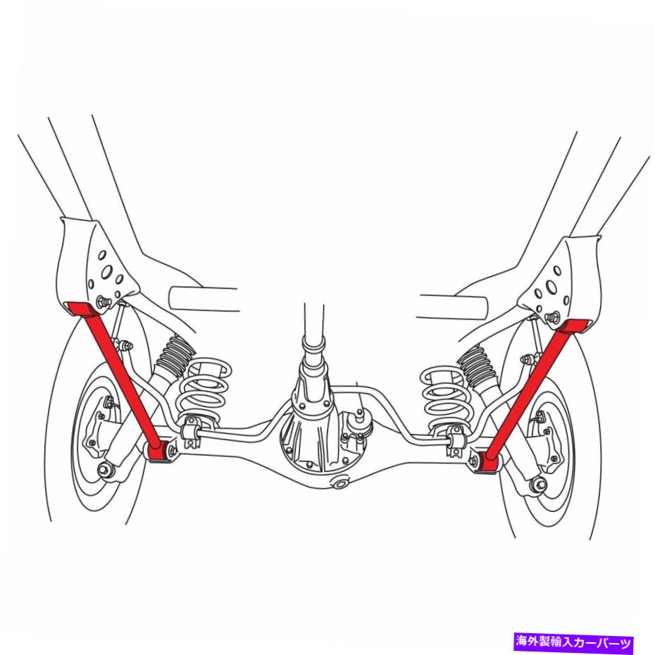 サスペンション SPCパフォーマンス25950サスペンションコントロールアーム後部下 SPC Performance 25950 Suspension Control Arm Rear Lower【並行輸入品】