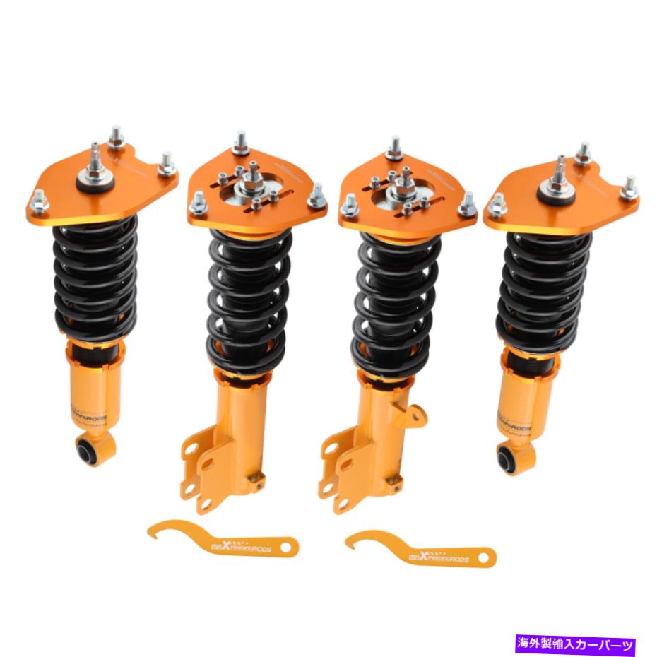 サスペンション 4xコイルコイルオーバーサスペンションキットMitsubishi Galant（DJ）2004-2012 adjダンパー 4x Coil Coilover Suspension Kit for Mitsubishi Galant (DJ) 2004-2012 Adj Damper【並行輸入品】
