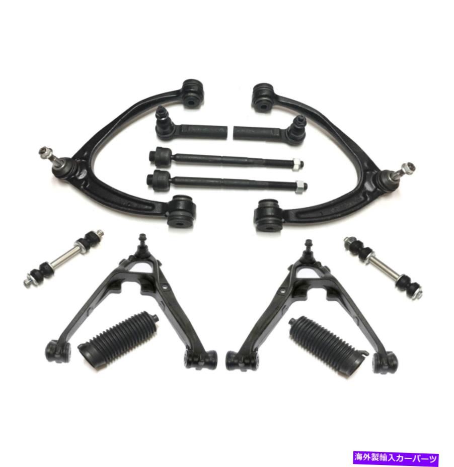 サスペンション Chevy Tahoe Silverado GMC Sierra 1500用の新しいアッパーコントロールアームスウェイバー New Upper & Lower Control Arm Sway Bar for Chevy Tahoe Silverado GMC Sierra 1500【並行輸入品】
