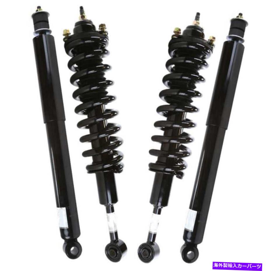 サスペンション 2003-2016 2017 2018 Toyota 4runner Front Complete Strut and Lear Shockセット For 2003-2016 2017 2018 Toyota 4Runner Front Complete Strut and Rear Shock Set【並行輸入品】|Us Custom Parts Shop USDM