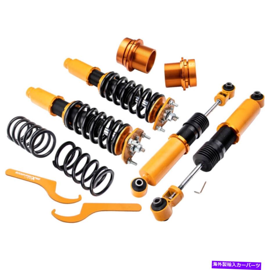 サスペンション マツダ6 03-06のレーシングコイルオーバー24ステップ調整可能なショックサスペンションキット Racing Coilovers For Mazda 6 03-06 24-Step Adjustable Shocks Suspension Kit【並行輸入品】