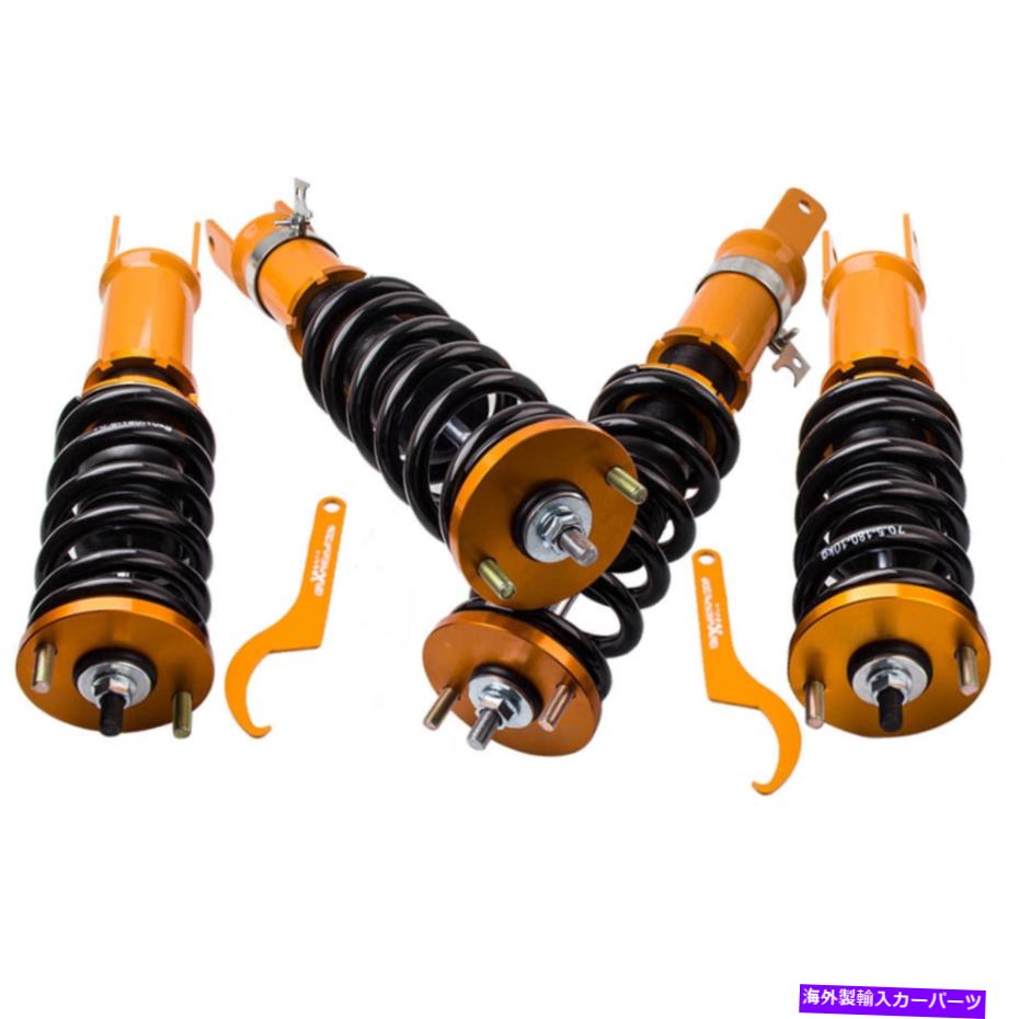 サスペンション ホンダS2000のコイルオーバーキット2D 2000-2009 AP1 AP2ショック非調整可能なダンパー Coilover Kit For Honda S2000 2D 2000-2009 AP1 AP2 Shock NON Adjustable Damper【並行輸入品】