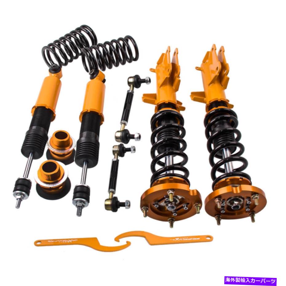 サスペンション Ford Mustangのコイルオーバーサスペンションキット4th 05-14調整可能な高さとマウント Coilovers Suspension Kits for Ford Mustang 4th 05-14 Adjustable Height & Mounts【並行輸入品】