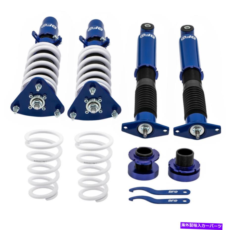 サスペンション マツダ3 10-13用のフルアセンブリコイルオーバーサスペンション低下キットセット Full Assembly Coilover Suspension Lowering Kit Set For Mazda 3 10-13【並行輸入品】