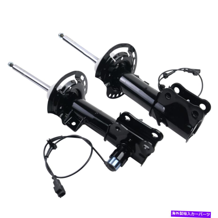 サスペンション 2*Lincoln MKZ 3.7L V6ガスDOHC DG9Z18198A用のフロントショックアブソーバーW/電気 2*Front Shock Absorbers w/Electric For Lincoln MKZ 3.7L V6 Gas DOHC DG9Z18198A【並行輸入品】