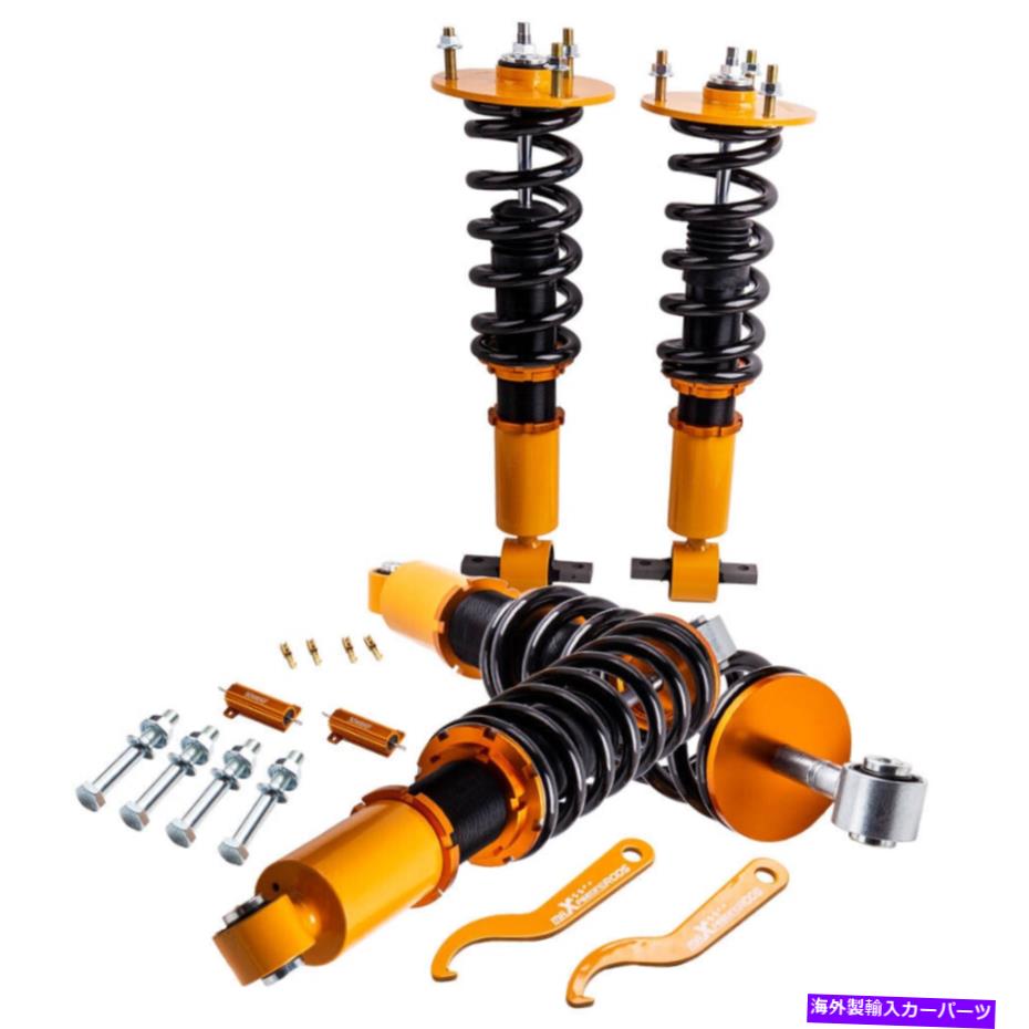 サスペンション GMC Yukon XL 1500 07-09フロントリア用のエアからコイルショックアブソーバー変換キット Air to Coil Shock Absorber Conversion Kit for GMC Yukon XL 1500 07-09 Front Rear【並行輸入品】