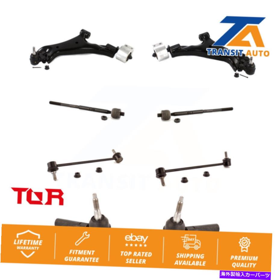 サスペンション シボレーequinox用のフロントコントロールアームとボールのジョイントタイロッドエンドリンクキット（8pc） Front Control Arm & Ball Joint Tie Rod End Link Kit (8Pc) For Chevrolet Equinox【並行輸入品】｜Us Custom Parts Shop USDM 107,690円