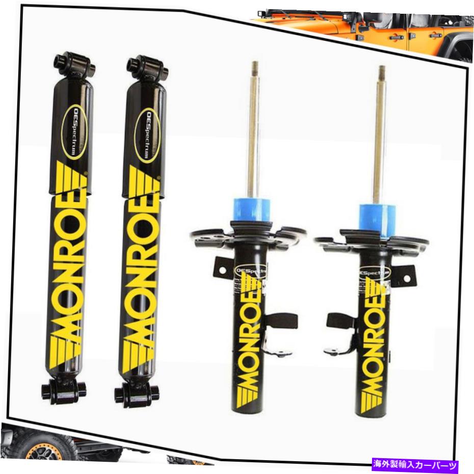 サスペンション 2014年?2018 Ford Transit Connect 4X Front Rear Monroe Oespectrum Shock Strut For 2014~2018 Ford Transit Connect 4x Front Rear Monroe OESpectrum Shock Strut【並行輸入品】