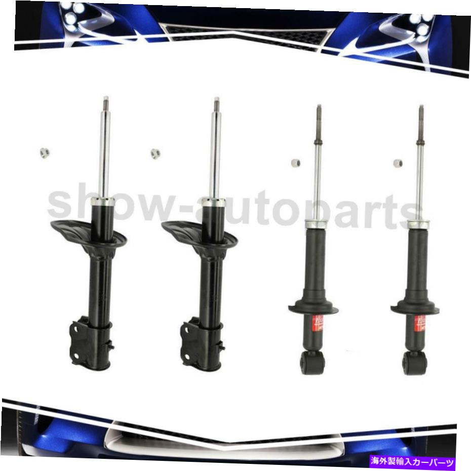 サスペンション Kyb Shocks＆Struts Front Rear 4of Suspention Strut for Mitsubishi Outlander KYB Shocks & Struts Front Rear 4Of Suspension Strut For Mitsubishi Outlander【並行輸入品】