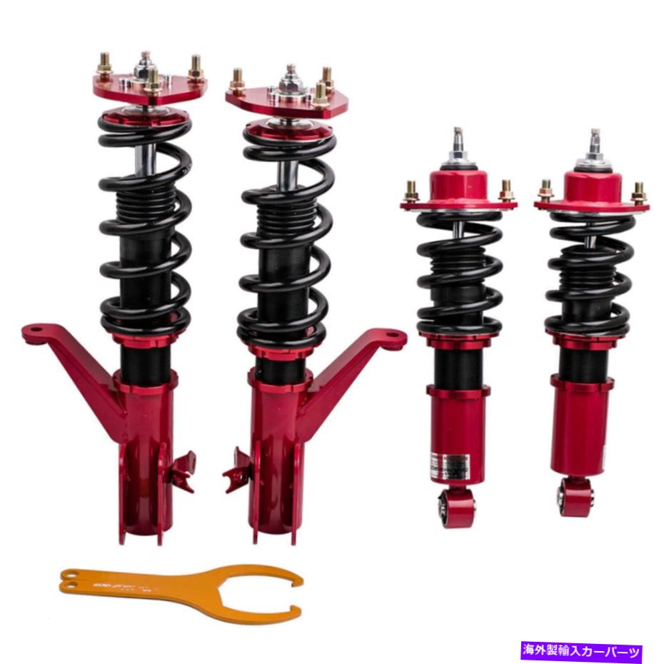 サスペンション ホンダシビック&SI 2001-2005のためのRacingPro調整可能なフルコイルオーバー RACING PRO ADJUSTABLE FULL COILOVERS FOR HONDA CIVIC & SI 2001-2005【並行輸入品】|Us Custom Parts Shop USDM