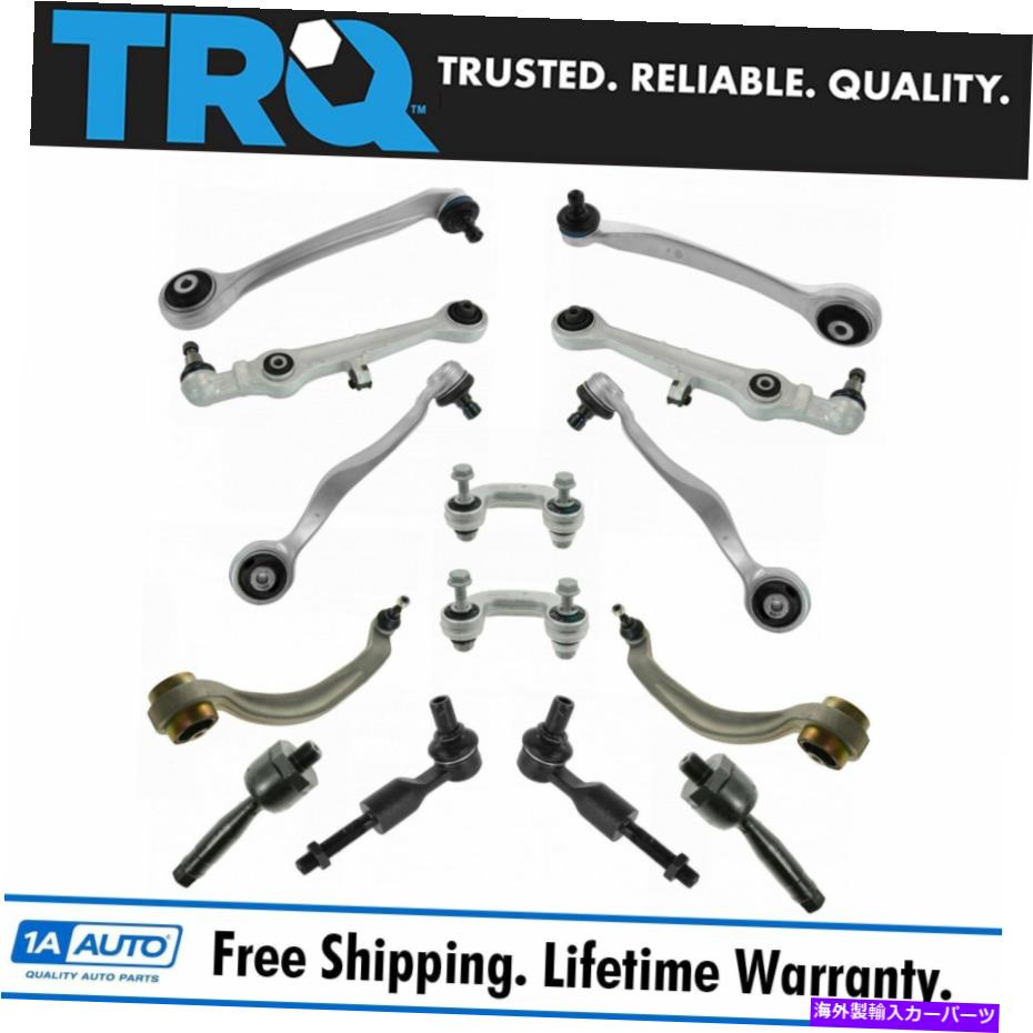 サスペンション TRQ 14PCステアリングサスペンションキットコントロールアームボールジョイントタイロッドエンドリンク TRQ 14pc Steering Suspension Kit Control Arms Ball Joints Tie Rods End Link【並行輸入品】｜Us Custom Parts Shop USDM