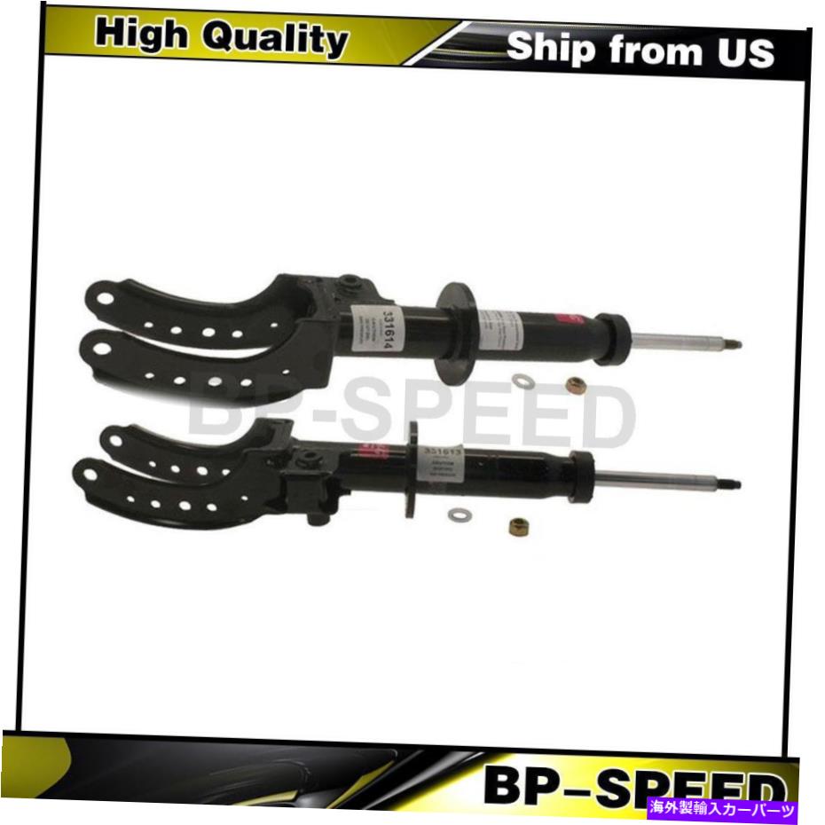 サスペンション フィットフォルクスワーゲントゥアレグ2 x Kybフロント左前面サスペンションストラット Fits Volkswagen Touareg 2 X KYB Front Left Front Right Suspension Strut【並行輸入品】