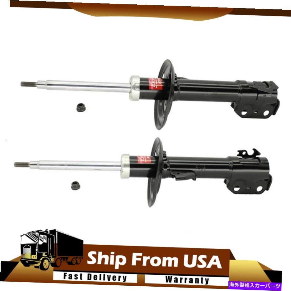 サスペンション フロント2x KYBサスペンションストラットフィット2010-2014 XD Scion_wt Front 2X KYB Suspension Strut fits 2010-2014 XD SCION_WT【並行輸入品】