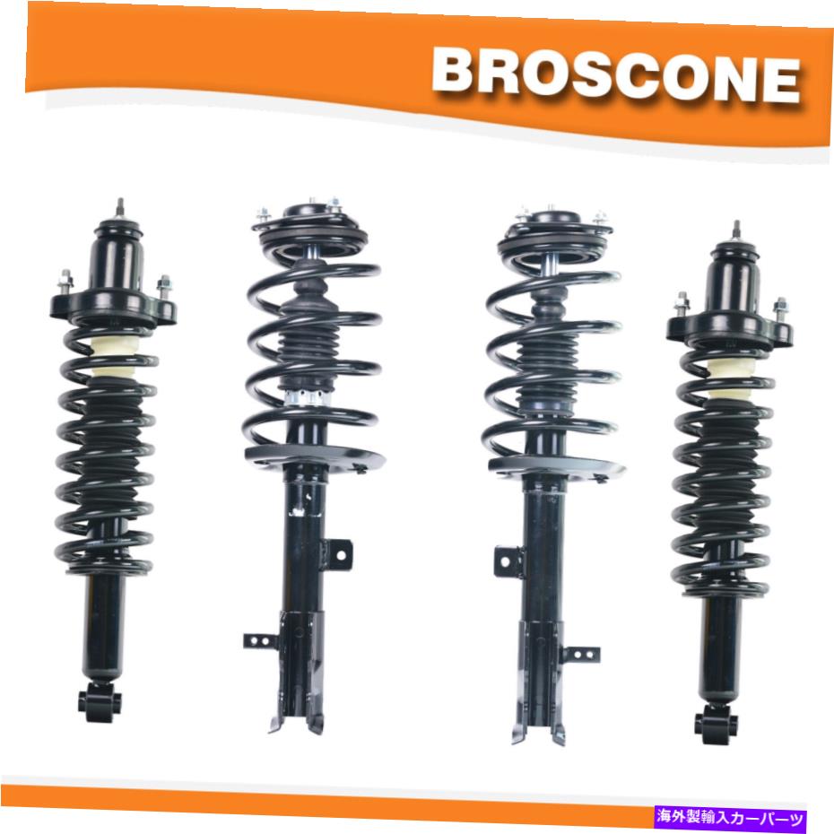 サスペンション フロント +リア完全なストラットアセンブリセット2007 2008 2009 2010ジープパトリオット Front +Rear Complete Strut Assembly Set for 2007 2008 2009 2010 Jeep Patriot【並行輸入品】｜Us Custom Parts Shop USDM 107,690円