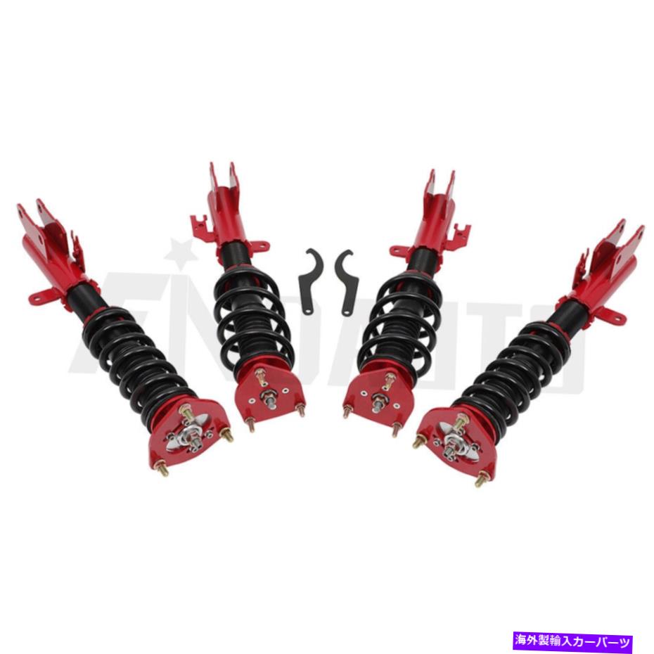 サスペンション Lexus ES300 1997-2001コイルオーバーストラットアジャルサスペンションスプリングキット For LEXUS ES300 1997-2001 Coilovers Struts Adj Height Suspension Springs Kits【並行輸入品】