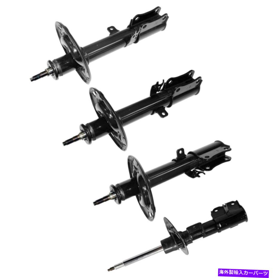 サスペンション Set-TS72205-Cモンローセット4つのショックアブソーバーとストラットアセンブリ新しいLH＆RH SET-TS72205-C Monroe Set of 4 Shock Absorber and Strut Assemblies New LH & RH【並行輸入品】