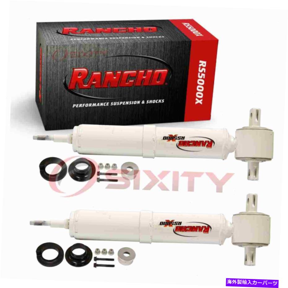 サスペンション 2 PC RanchoRS5000Xフロントサスペンションストラット2007-2014シボレータホGZのストラット 2 pc Rancho RS5000X Front Suspension Struts for 2007-2014 Chevrolet Tahoe gz【並行輸入品】｜Us Custom Parts Shop USDM