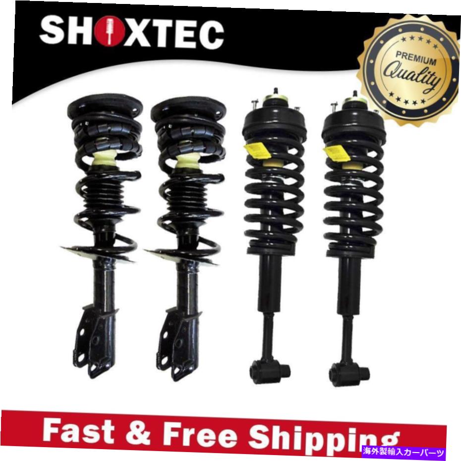 サスペンション 95-99シボレーキャバリア&ポンティアックサンファイアのフルセット完全なストラットアセンブリ Full Set Complete Strut Assembly for 95-99 Chevrolet Cavalier & Pontiac Sunfire【並行輸入品】|Us Custom Parts Shop USDM