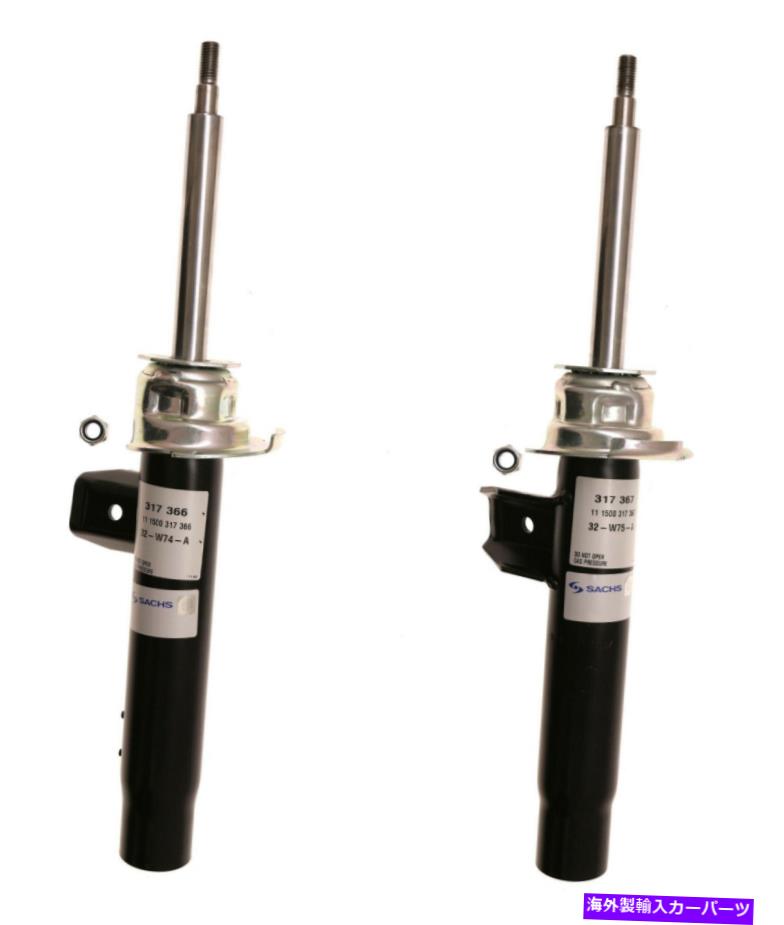 サスペンション 2サックスの左+右フロントストラットショック吸収剤ダンパーアセンブリセットBMW 2 SACHS Left+Right Front Struts Shocks Absorbers Dampers Assembly Set for BMW【並行輸入品】