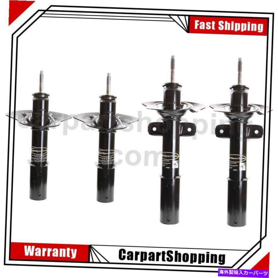 サスペンション 4つのモンローショック＆ストラットサスペンションストラットストラットフロントリア2005-2009 4 Monroe Shocks & Struts Suspension Struts Front Rear For Allure 2005-2009【並行輸入品】