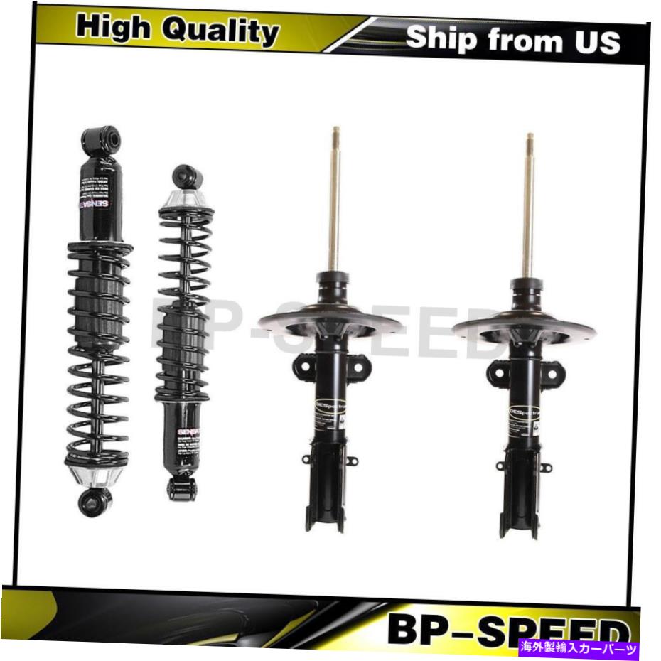 サスペンション フロントリアショックアブソーバーサスペンションストラット3 xモンロー2001-2007 Front Rear Shock Absorber Suspension Struts 3 X Monroe For Dodge 2001-2007【並行輸入品】