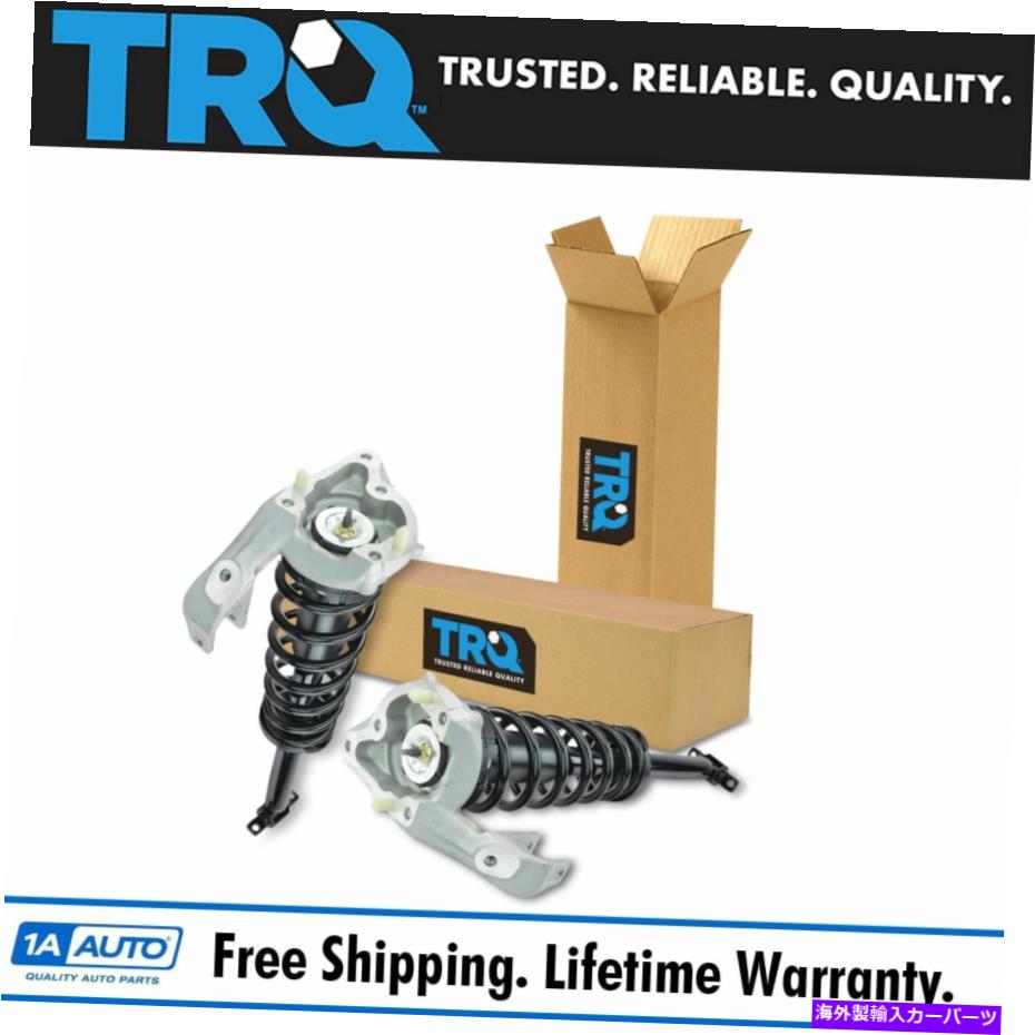 サスペンション TRQ完全なフロントストラットスプリングアセンブリペア2PCセットCTS W/FE1サスペンション TRQ Complete Front Strut Spring Assembly Pair 2pc Set for CTS w/FE1 Suspension【並行輸入品】