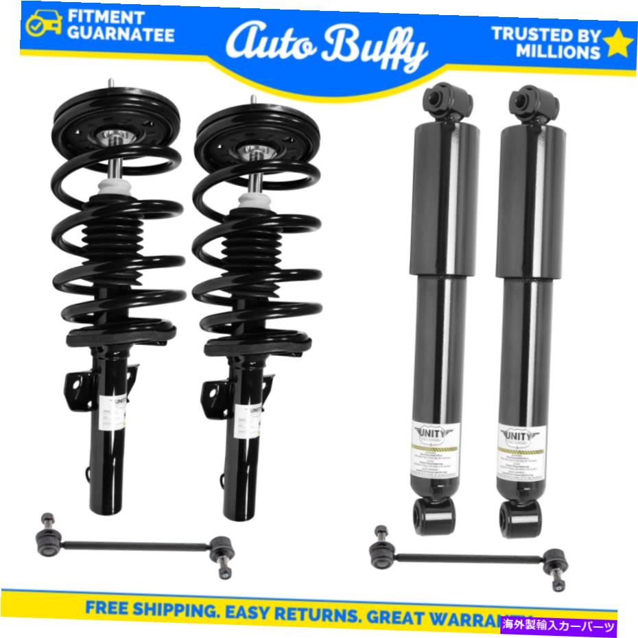 サスペンション 6PCフロント＆リアストラットとコイルスプリングショックアブソーバー +ウィンドスター用の揺れ 6pc Front & Rear Strut and Coil Spring Shock Absorber + Sway Bars for Windstar【並行輸入品】｜Us Custom Parts Shop USDM