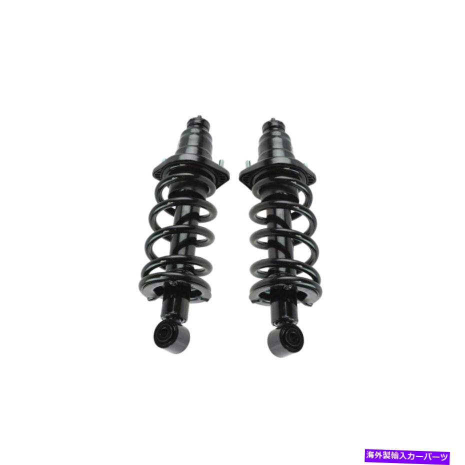 サスペンション 完全なリアショックストラットスプリングアセンブリキットペア2003-2011エレメントのセット2PC Complete Rear Shock Strut Spring Assembly Kit Pair Set 2pc For 2003-2011 Element【並行輸入品】