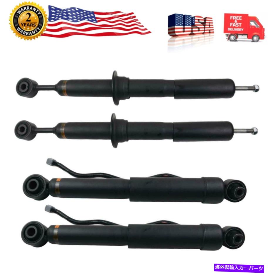 サスペンション 4PCSフロントリアエアサスペンションストラットトヨタセコイア2008-2019新しいセンサー 4pcs Front Rear Air Suspension Struts w/ Sensor For Toyota Sequoia 2008-2019 New【並行輸入品】｜Us Custom Parts Shop USDM