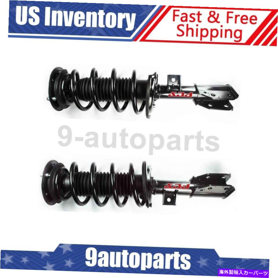 サスペンション 2011年から2012年のGMC地形のフロントコンプリートストラット＆コイルスプリング-FCS Front Complete Strut & Coil Spring For 2011-2012 GMC Terrain - FCS【並行輸入品】