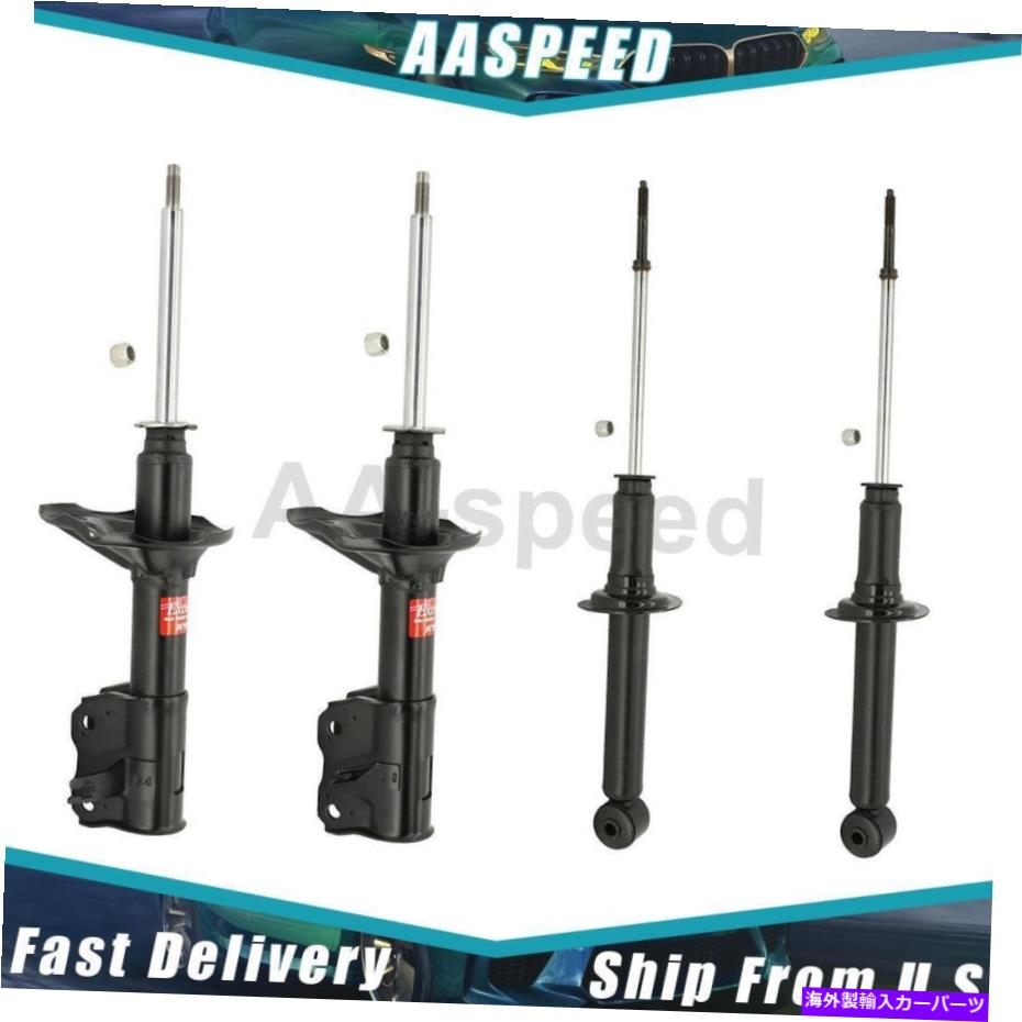 サスペンション 1997年から2002年の三菱4xリアフロント左前面サスペンションストラットKYB For 1997-2002 Mitsubishi 4X Rear Front Left Front Right Suspension Strut KYB【並行輸入品】｜Us Custom Parts Shop USDM