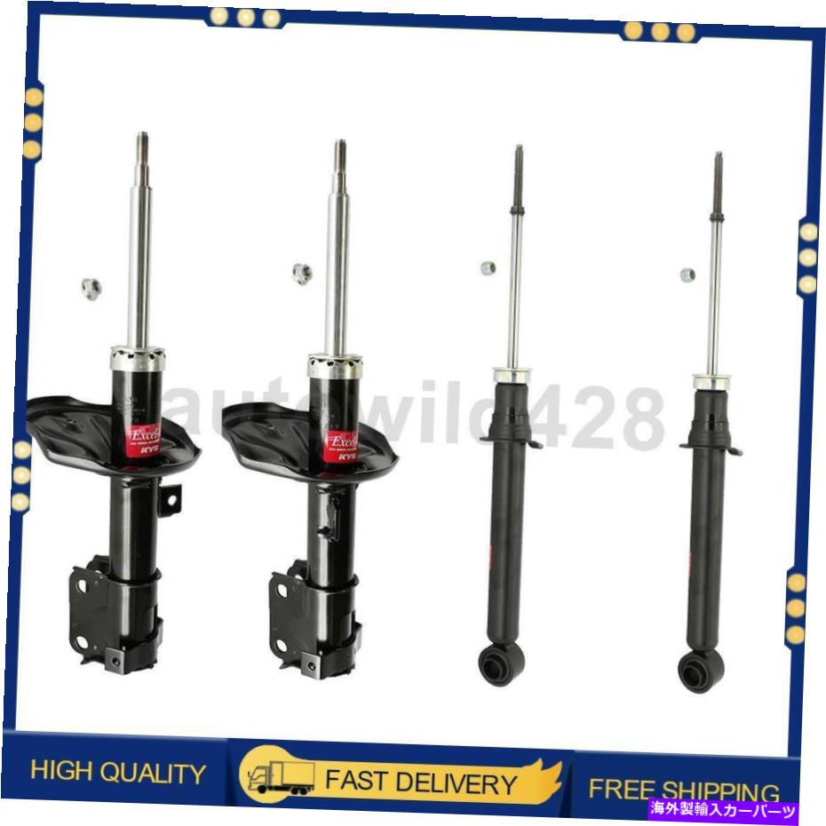 サスペンション 4PCS KYB Shocks＆Struts Suspents Strut Rear Front for Dodge Stratus 2001-2005 4PCS KYB Shocks & Struts Suspension Strut Rear Front For Dodge Stratus 2001-2005【並行輸入品】