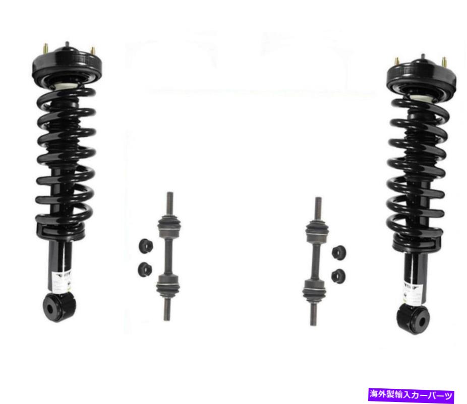 サスペンション FTコイルスプリングストラットフォードエクスペディション07-13パッシブサスペンションのみの4pcのみ Ft Coil Spring Struts For Ford Expedition 07-13 With Passive Suspension Only 4pc【並行輸入品】
