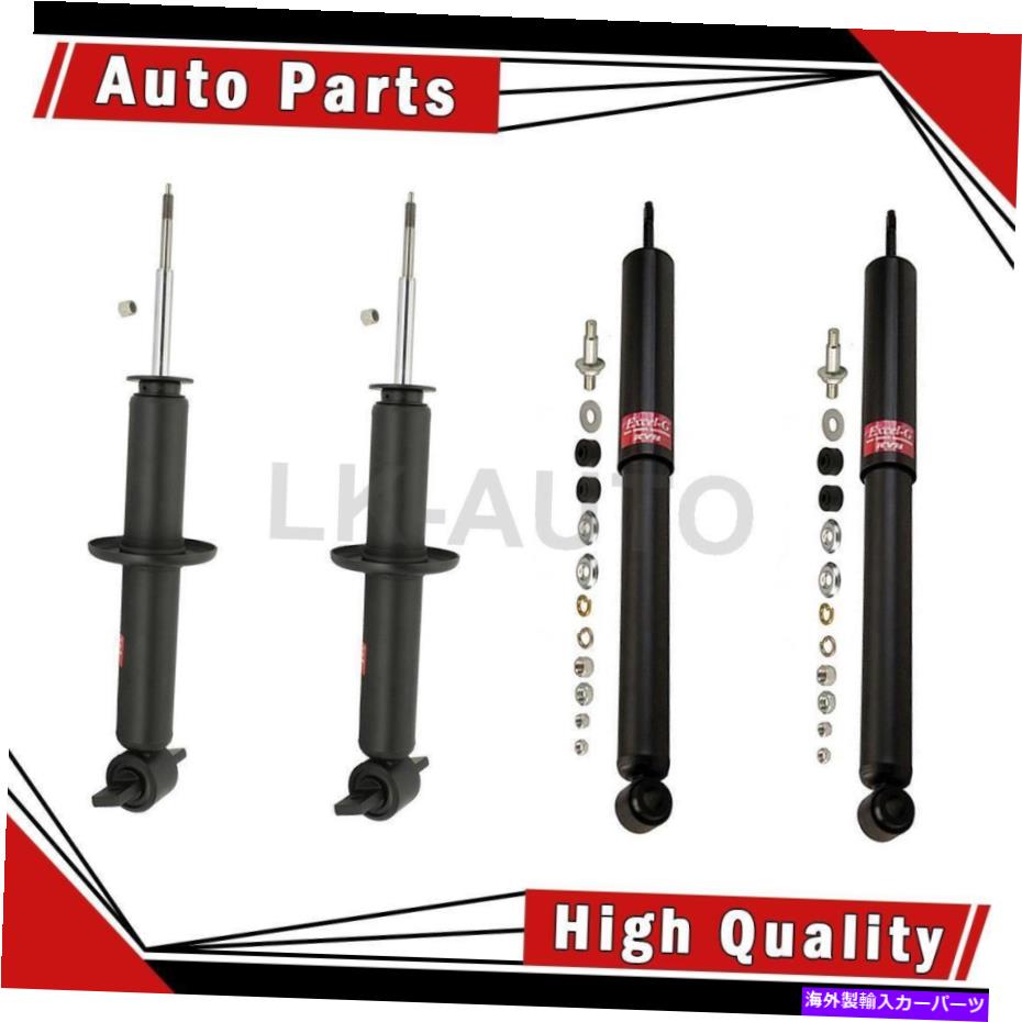 サスペンション カマロファイアバード用のショックアブソーバーサスペンションストラットのKybフロントリア4 KYB Front Rear 4 Of Shock Absorber Suspension Struts For Camaro Firebird【並行輸入品】