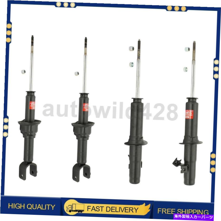 サスペンション 4x Kyb Shocks＆StrutsサスペンションStrut Rear Front for Honda Civic 1992-1995 4x KYB Shocks & Struts Suspension Strut Rear Front For Honda Civic 1992-1995【並行輸入品】