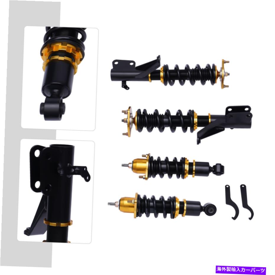 サスペンション Honda Civic＆SI 2001-2005のadjダンパー付きコイルオーバーサスペンションキット Coilover Suspension Kit With Adj Damper For Honda Civic & SI 2001-2005【並行輸入品】