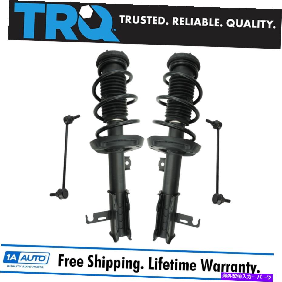 サスペンション TRQフロントロードされた完全なストラットスプリングアセンブリスウェイバーリンク4PCキットクルーズ TRQ Front Loaded Complete Strut Spring Assembly Sway Bar Link 4pc Kit for Cruze【並行輸入品】｜Us Custom Parts Shop USDM
