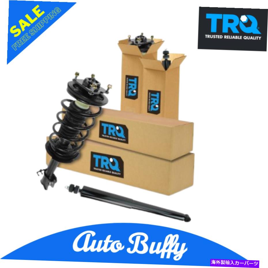 サスペンション TRQリアロードされた完全なショックストラットスプリングアセンブリペアセット2PC TRQ Rear Loaded Complete Shock Strut Spring Assembly Pair Set 2pc for Accord New【並行輸入品】